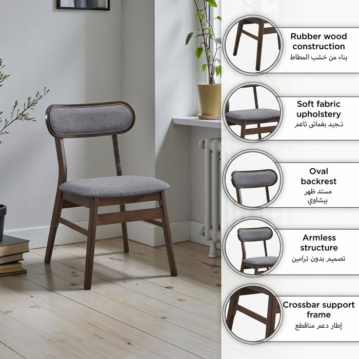 6-Seater Modern Sintered Stone Dining Set with 6 Chairs