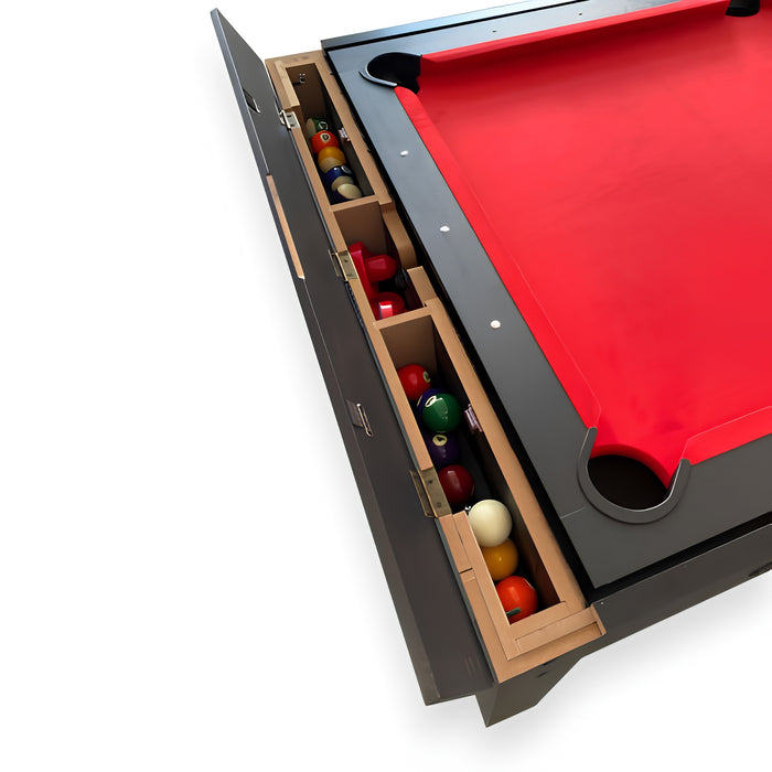 7FT 3-in-1 Multi-Game Table | Billiard, Table Tennis and Air Hockey Table