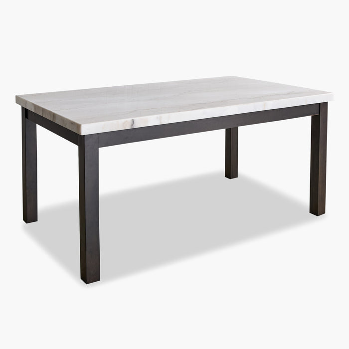 Genuine Marble Top 6-Seater Modern Dining Set