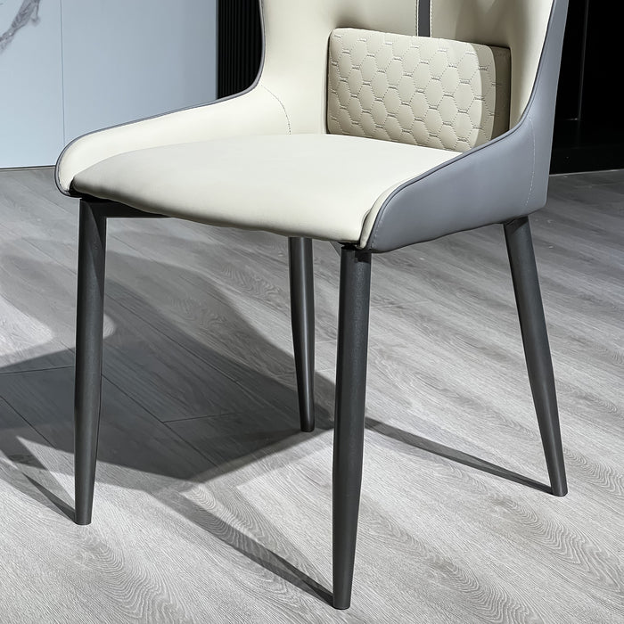 Modern 6-Seater Sintered Stone Dining Set