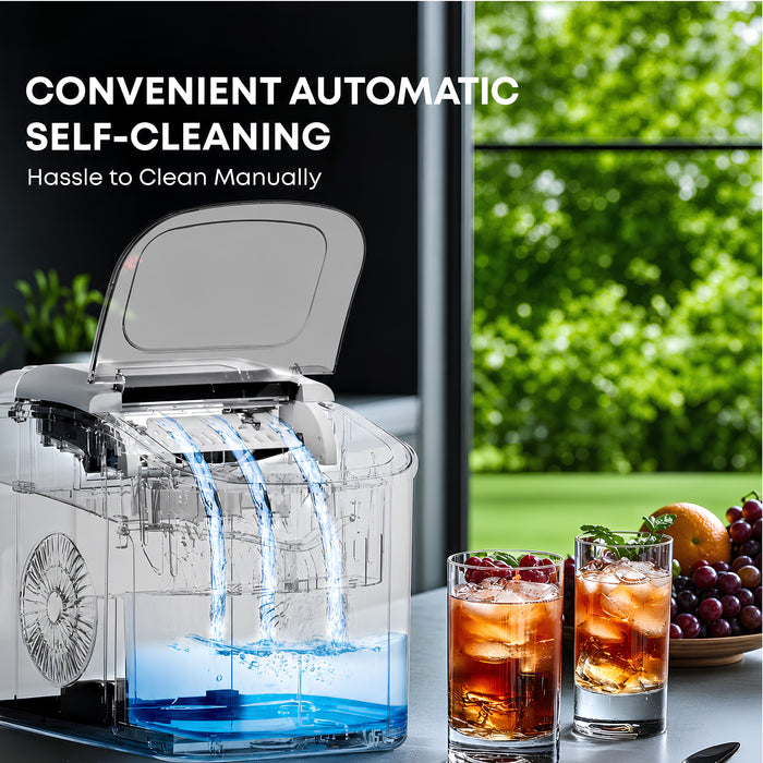 FrostMate Portable Bullet Ice Maker – 12kg/24H