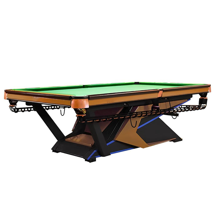 8ft Professional Steel Frame Slate Pool Table