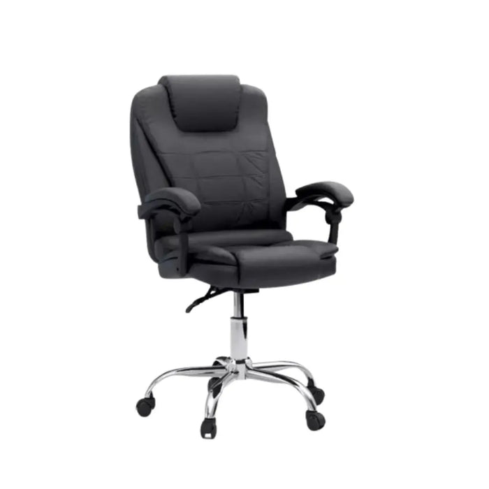 Adjustable Height, 360 Degree Swivel, Caster Wheel Support Ideal for Home and Office Black