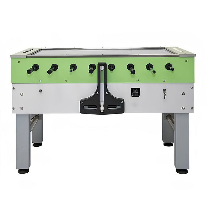 Commercial Coin-Operated Foosball Table with Tempered Glass Top