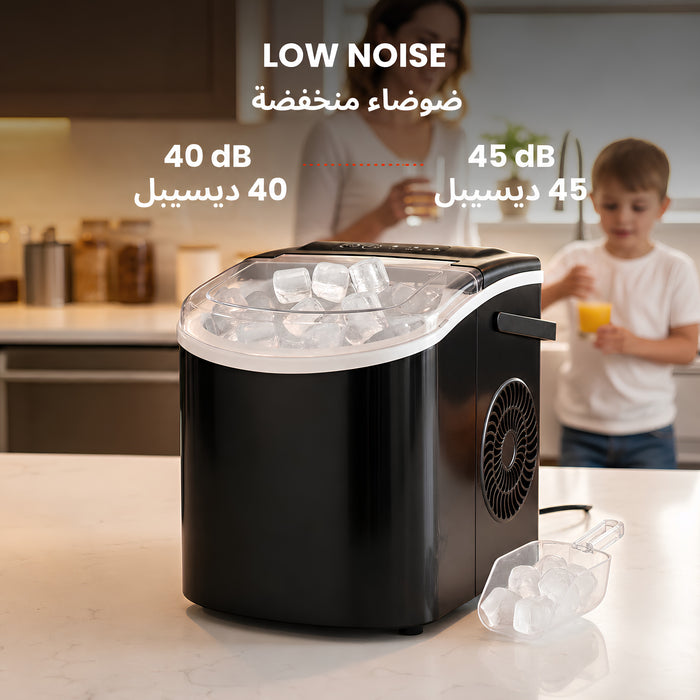 12KG Ice Maker Machine 90W Compact Countertop Ice Maker