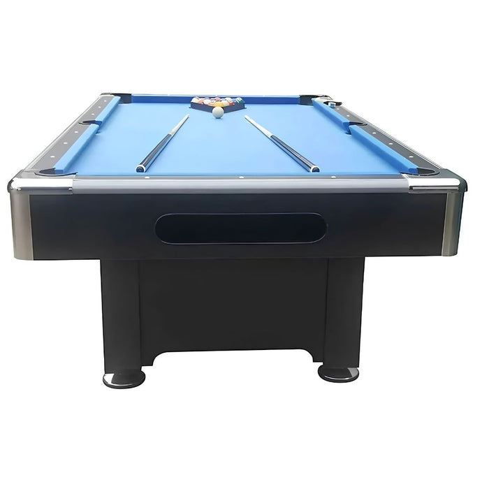 8FT MDF Billiard Pool Table with Blue Velvet Playing Surface