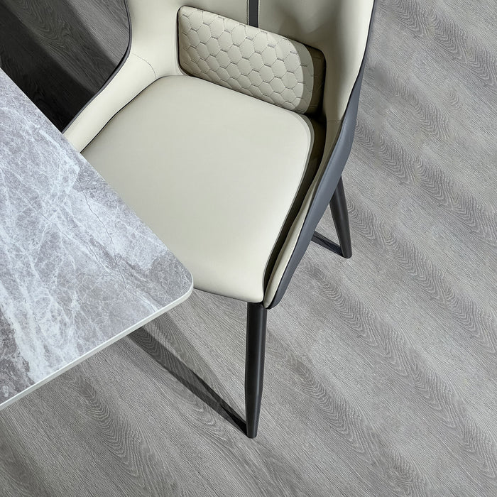 Modern 6-Seater Sintered Stone Dining Set