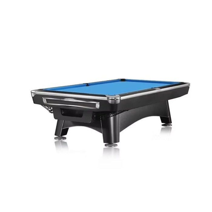100" Premium White Slate Pool Table with Ball Return System