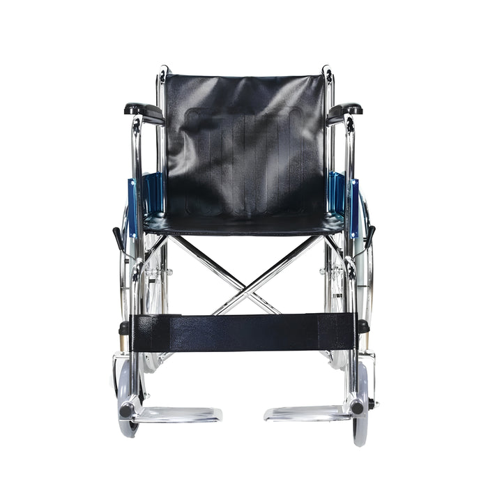 Lightweight Foldable Manual Wheelchair with Durable Frame