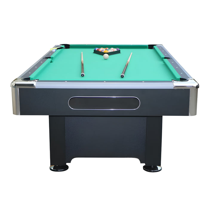 8FT Green Billiard Table with Accessories