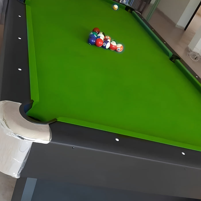 8FT Wooden Billiard Pool Table with MDF Playfield