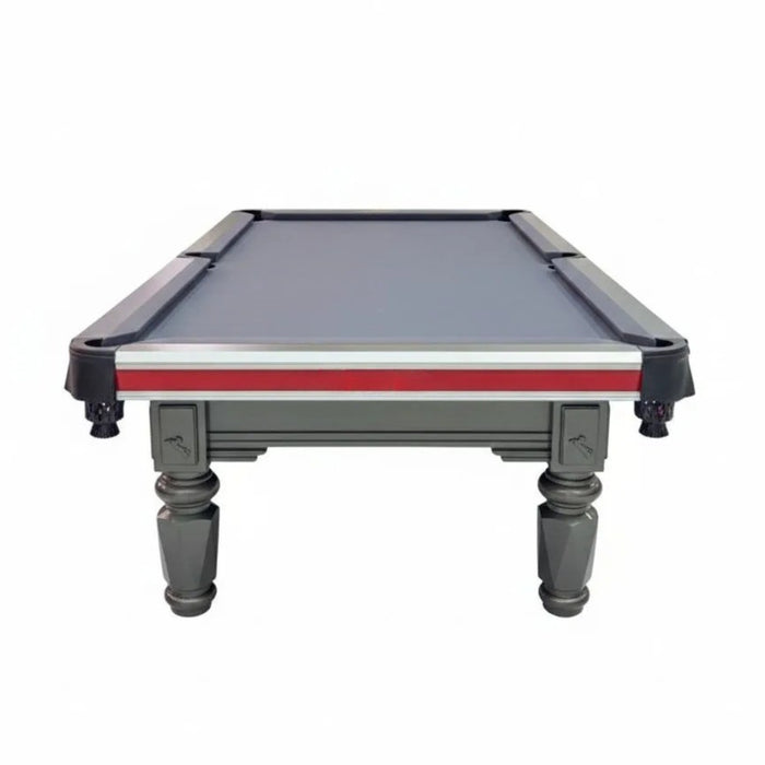 Premium Wooden Billiard Pool Table with Dark Grey Cloth