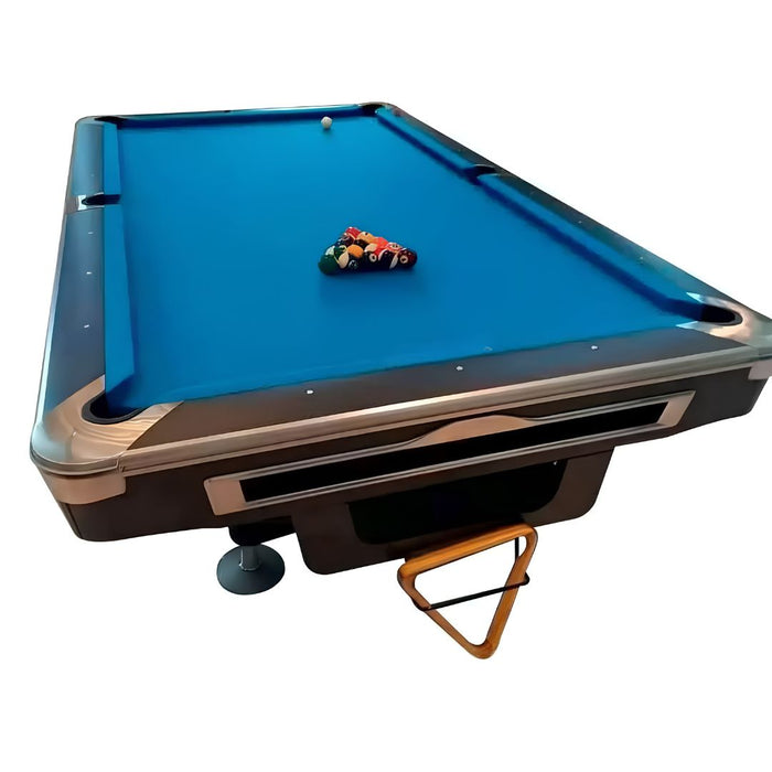 9FT American Competition Billiard Pool Table with Ball Return System