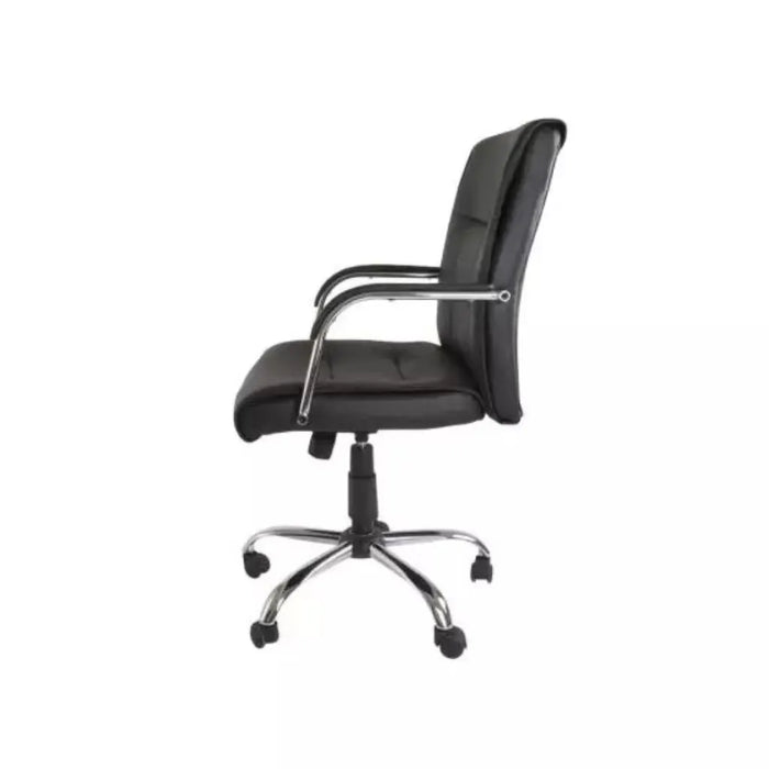 Classic Style Swivel High Back Leather Staff Office Room Computer Chairs