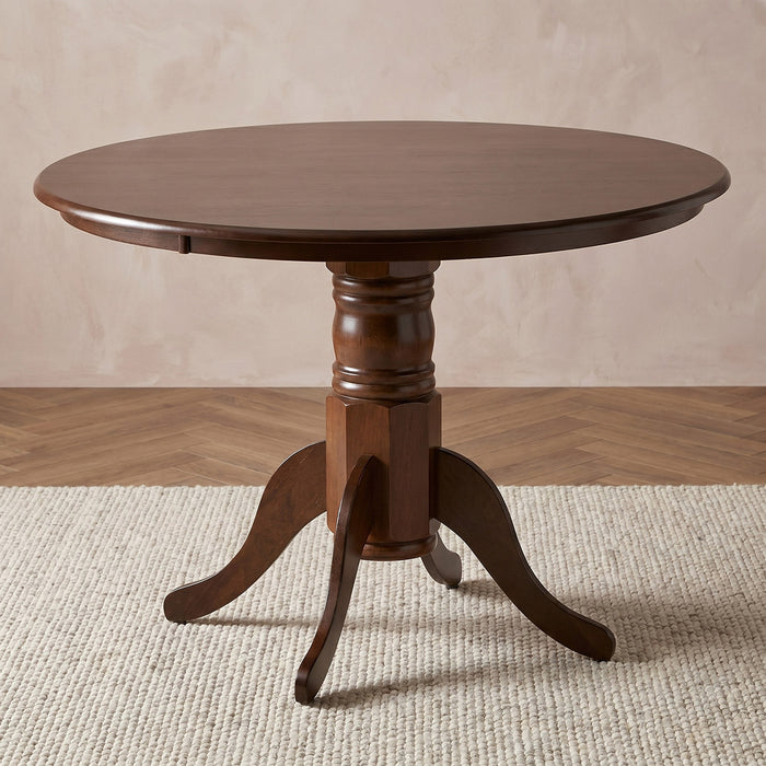 4-Seater Classic Round Wooden Dining Set