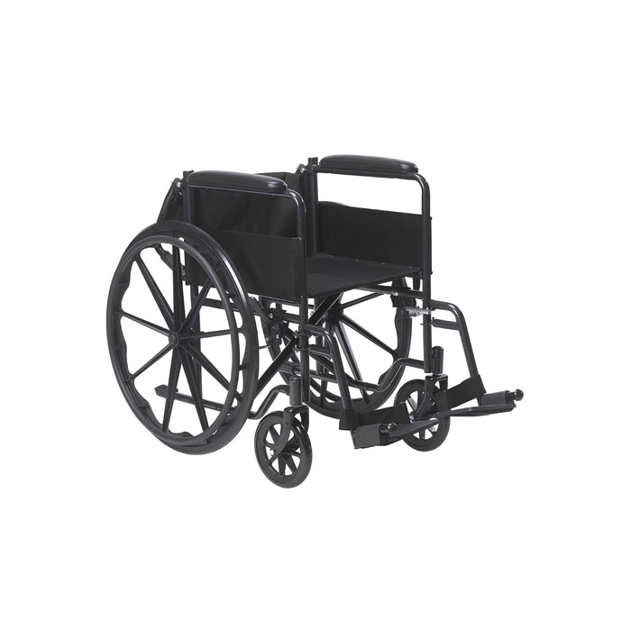 Ergonomic High Back Lightweight Steel Manual Wheelchair