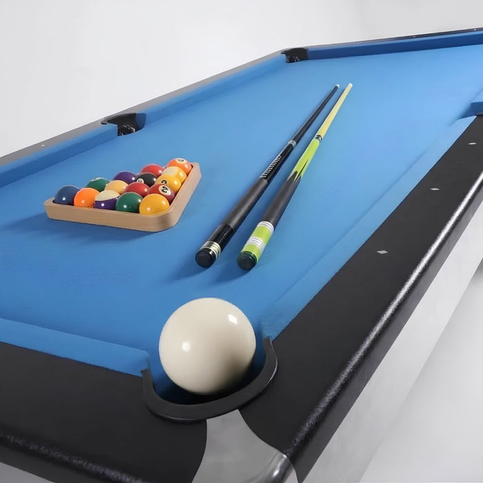 8ft Wooden Billiard Pool Table with Premium Accessories