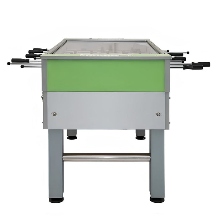 Commercial Coin-Operated Foosball Table with Tempered Glass Top