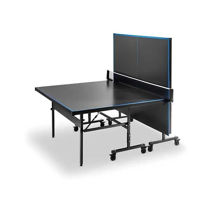 Professional 9ft Indoor Tennis Table | Foldable Ping Pong Table with Playback Mode