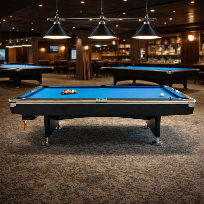 8ft Commercial Billiard Pool Table with 25 mm 3-Piece Slate