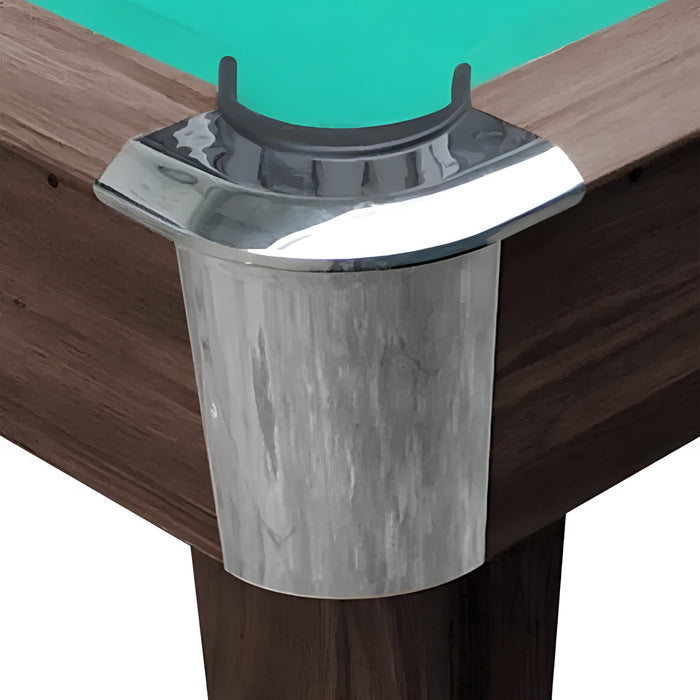 7 FT Walnut Finish Pool & Billiard Table