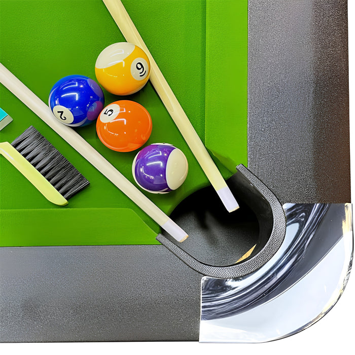 8x4 Green Professional Billiard Pool Table