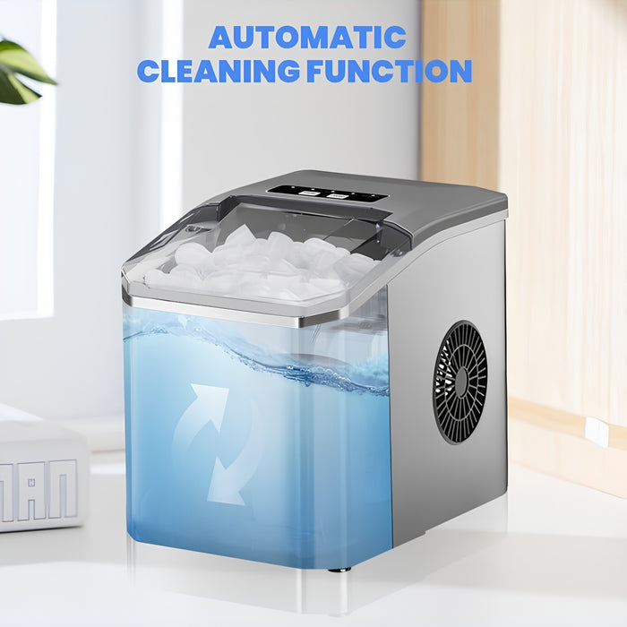 Portable Countertop Ice Maker – 26 lbs/24H Small Ice Machine