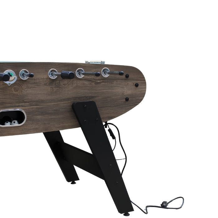 Home Foosball Table with Blue LED Lights
