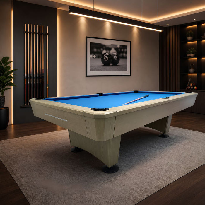 8ft Premium Maple Wood Pool Table with Accessories