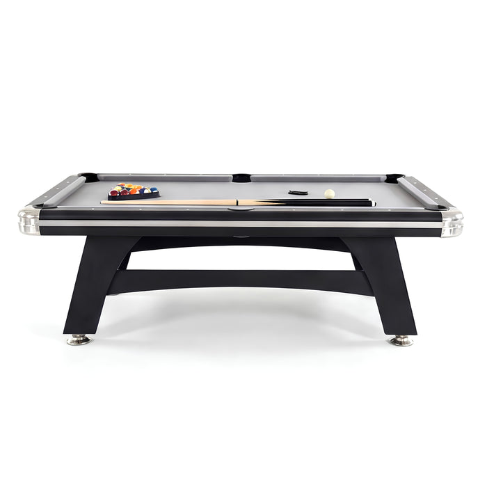 7FT Black Pool Table – MDF Home Billiard Table with Accessories