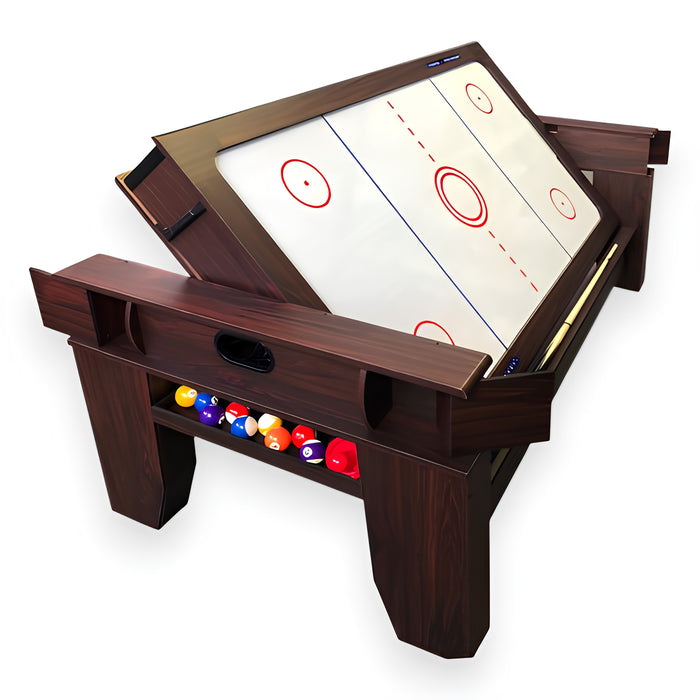 7FT 2-in-1 Multi-games Billiard & Air Hockey Table