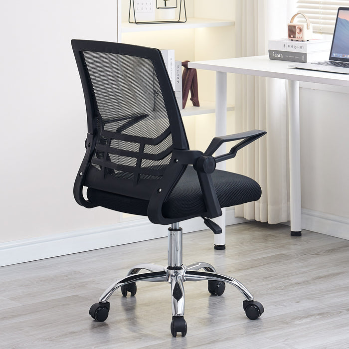 Ergonomic Mesh Office Chair with Chrome Base