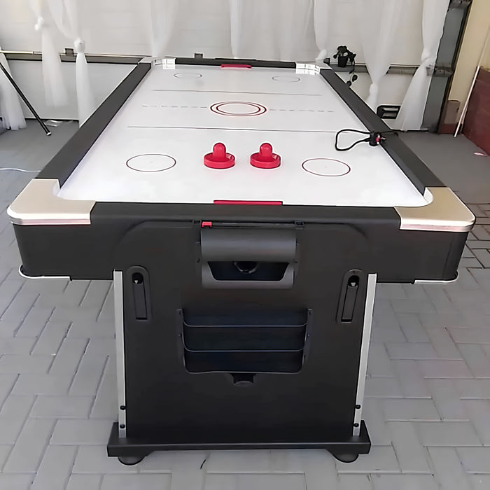 4-in-1 Multi Game Table – Pool, Air Hockey, Table Tennis & Dining Table