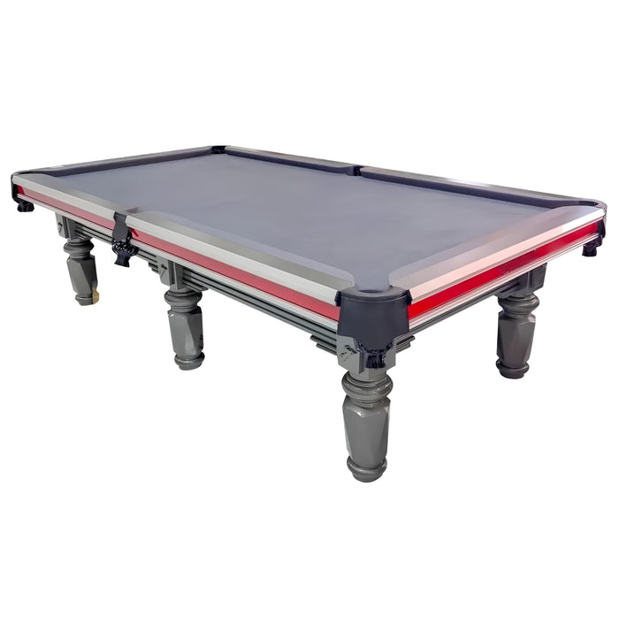Premium Wooden Billiard Pool Table with Dark Grey Cloth