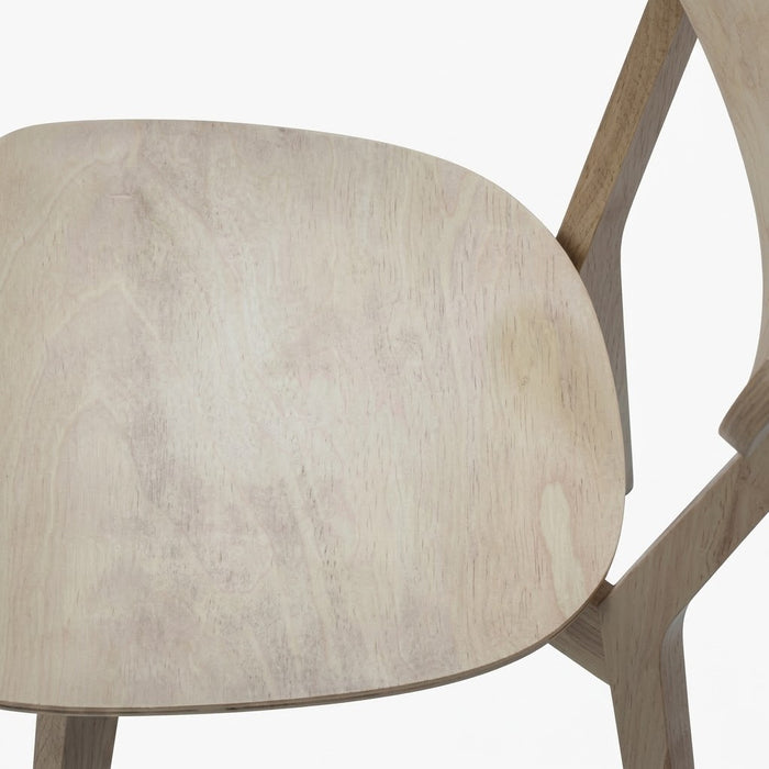 Modern Triangular 3-Seater Dining Table Set