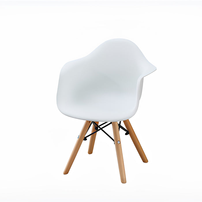 2-Seater Modern Dining Set with 2 Chairs