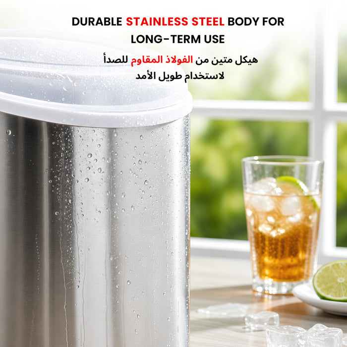 12KG/24H Countertop Ice Maker | Portable Ice Machine