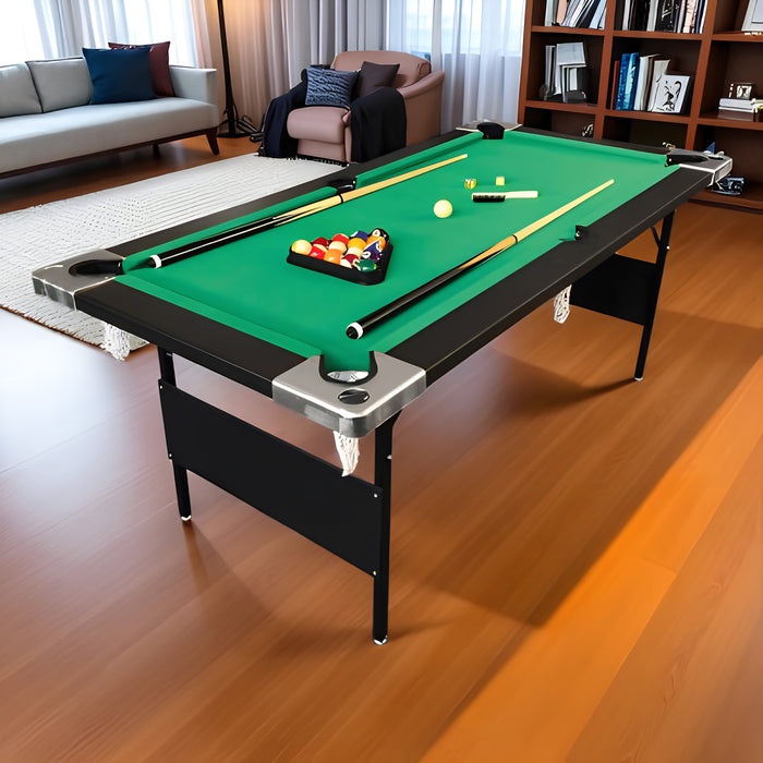 6FT Folding Billiard Pool Table