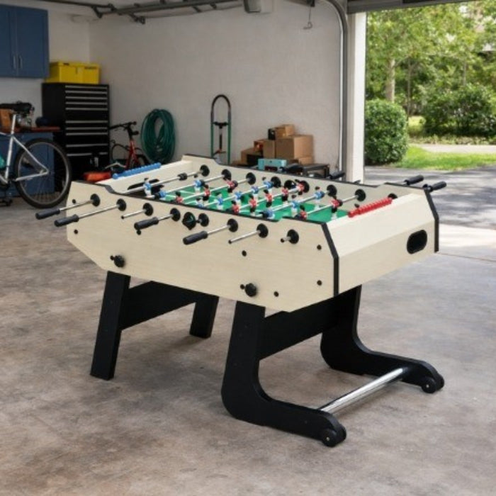 Foldable Foosball Table – Space-Saving Indoor Football Game Table