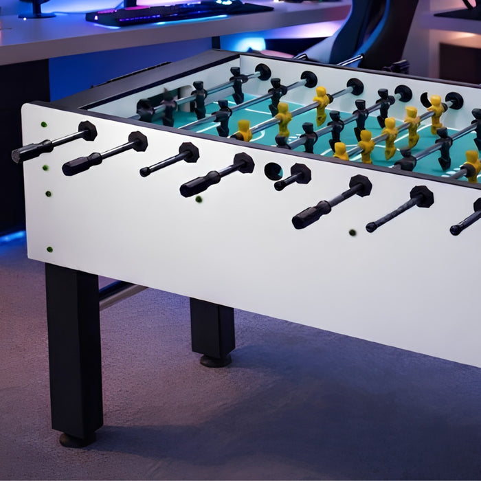 Semi-Commercial Foosball Table | White Finish