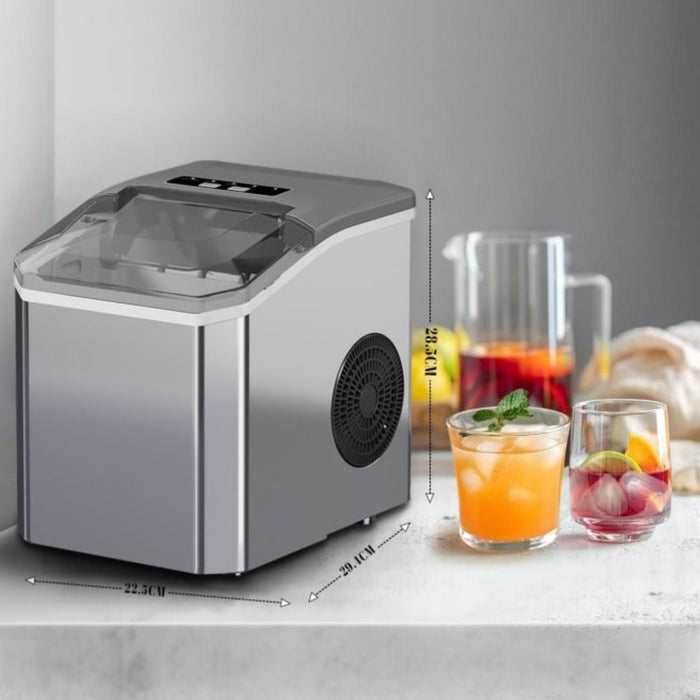 Portable Countertop Ice Maker – 26 lbs/24H Small Ice Machine