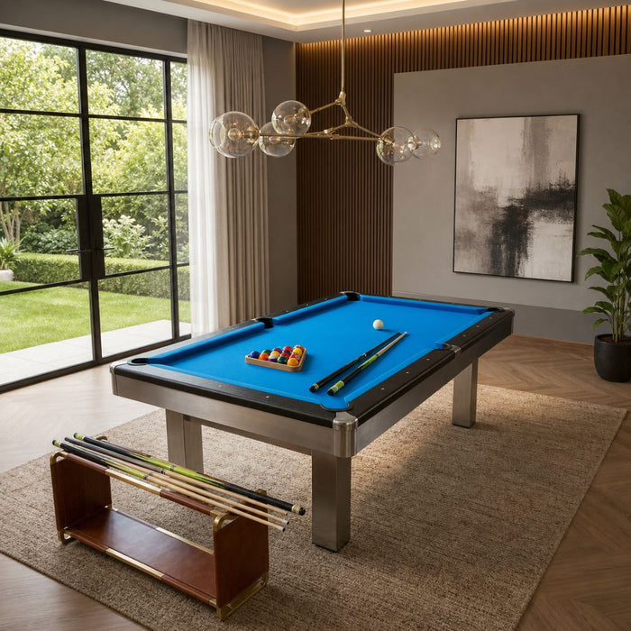 8ft Wooden Billiard Pool Table with Premium Accessories