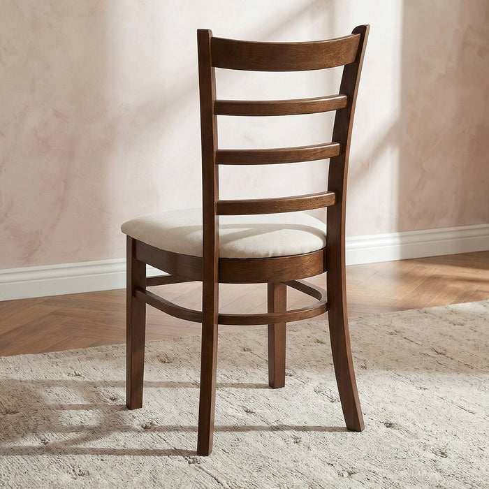4-Seater Classic Round Wooden Dining Set