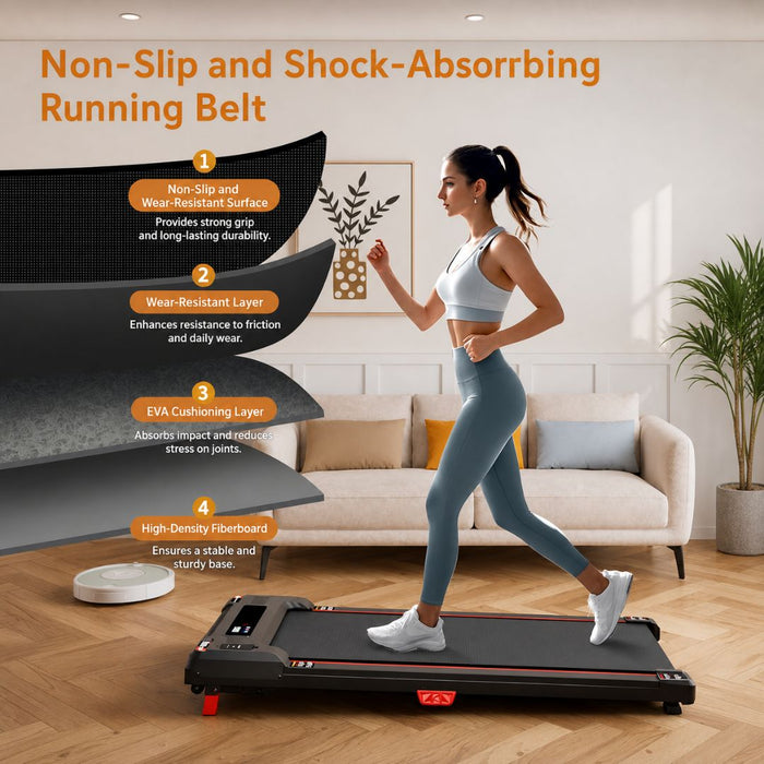 Under Desk Walking Treadmill | Compact Walking Pad for Home & Office