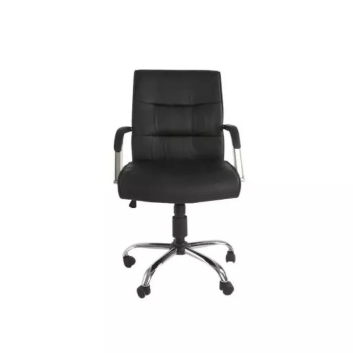 Classic Style Swivel High Back Leather Staff Office Room Computer Chairs