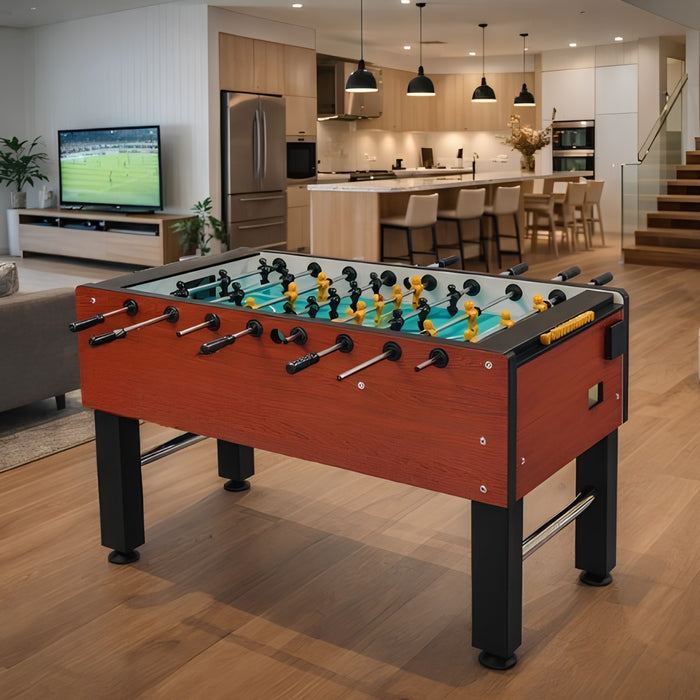 Semi-Commercial Foosball Table | Brown Finish