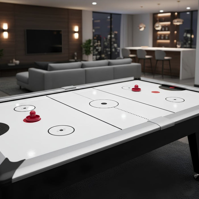 7ft Indoor Air Hockey Table with Electronic Scoreboard