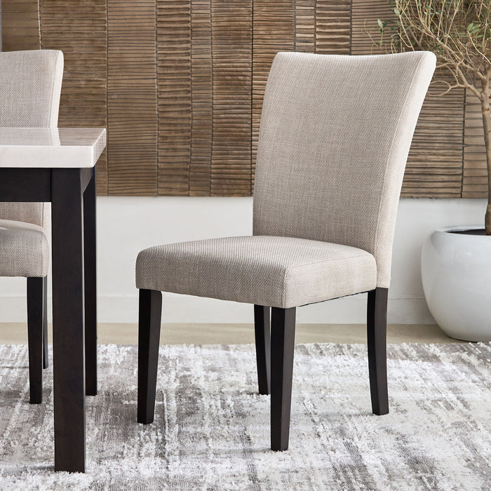 Genuine Marble Top 6-Seater Modern Dining Set