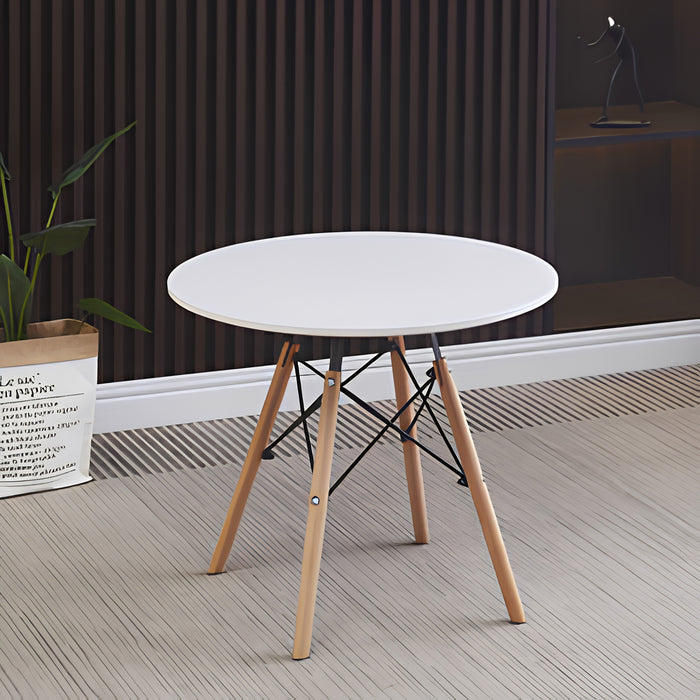 2-Seater Modern Dining Set with 2 Chairs