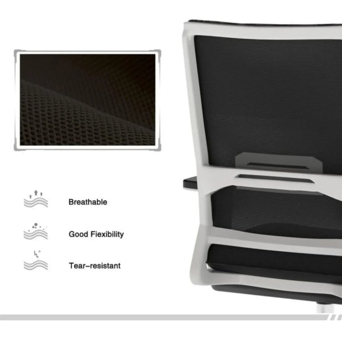 Modern Mid-Back Office Chair Executive Ergonomic Mesh Swivel Office Chairs Lift Adjustable Chair Prices